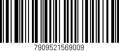 Código de barras (EAN, GTIN, SKU, ISBN): '7909521569009'