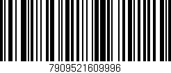 Código de barras (EAN, GTIN, SKU, ISBN): '7909521609996'