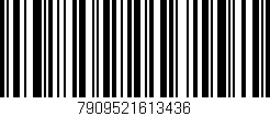 Código de barras (EAN, GTIN, SKU, ISBN): '7909521613436'