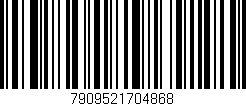 Código de barras (EAN, GTIN, SKU, ISBN): '7909521704868'