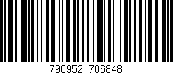 Código de barras (EAN, GTIN, SKU, ISBN): '7909521706848'