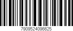 Código de barras (EAN, GTIN, SKU, ISBN): '7909524096625'