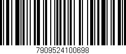 Código de barras (EAN, GTIN, SKU, ISBN): '7909524100698'