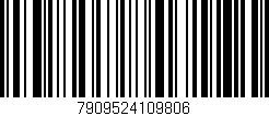 Código de barras (EAN, GTIN, SKU, ISBN): '7909524109806'