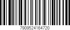 Código de barras (EAN, GTIN, SKU, ISBN): '7909524164720'