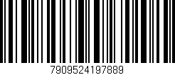 Código de barras (EAN, GTIN, SKU, ISBN): '7909524197889'