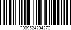 Código de barras (EAN, GTIN, SKU, ISBN): '7909524204273'
