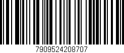 Código de barras (EAN, GTIN, SKU, ISBN): '7909524208707'