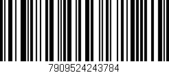 Código de barras (EAN, GTIN, SKU, ISBN): '7909524243784'
