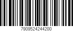 Código de barras (EAN, GTIN, SKU, ISBN): '7909524244200'