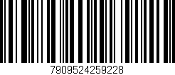 Código de barras (EAN, GTIN, SKU, ISBN): '7909524259228'