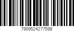 Código de barras (EAN, GTIN, SKU, ISBN): '7909524277598'