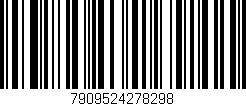 Código de barras (EAN, GTIN, SKU, ISBN): '7909524278298'