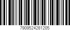 Código de barras (EAN, GTIN, SKU, ISBN): '7909524281205'