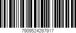 Código de barras (EAN, GTIN, SKU, ISBN): '7909524287917'