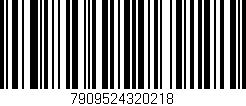 Código de barras (EAN, GTIN, SKU, ISBN): '7909524320218'