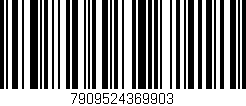 Código de barras (EAN, GTIN, SKU, ISBN): '7909524369903'