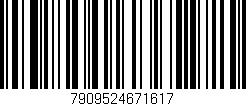 Código de barras (EAN, GTIN, SKU, ISBN): '7909524671617'