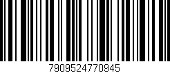 Código de barras (EAN, GTIN, SKU, ISBN): '7909524770945'