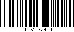Código de barras (EAN, GTIN, SKU, ISBN): '7909524777944'