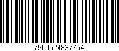 Código de barras (EAN, GTIN, SKU, ISBN): '7909524837754'