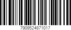 Código de barras (EAN, GTIN, SKU, ISBN): '7909524871017'