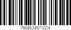 Código de barras (EAN, GTIN, SKU, ISBN): '7909524871024'