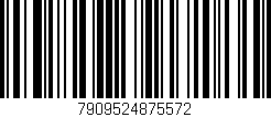 Código de barras (EAN, GTIN, SKU, ISBN): '7909524875572'