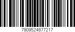 Código de barras (EAN, GTIN, SKU, ISBN): '7909524877217'