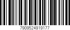 Código de barras (EAN, GTIN, SKU, ISBN): '7909524919177'