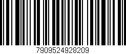 Código de barras (EAN, GTIN, SKU, ISBN): '7909524928209'