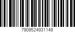 Código de barras (EAN, GTIN, SKU, ISBN): '7909524931148'
