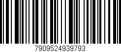Código de barras (EAN, GTIN, SKU, ISBN): '7909524939793'