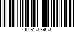 Código de barras (EAN, GTIN, SKU, ISBN): '7909524954949'