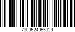 Código de barras (EAN, GTIN, SKU, ISBN): '7909524955328'