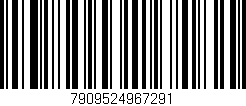 Código de barras (EAN, GTIN, SKU, ISBN): '7909524967291'