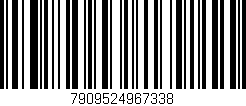 Código de barras (EAN, GTIN, SKU, ISBN): '7909524967338'