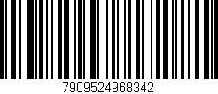 Código de barras (EAN, GTIN, SKU, ISBN): '7909524968342'