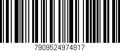 Código de barras (EAN, GTIN, SKU, ISBN): '7909524974817'