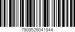 Código de barras (EAN, GTIN, SKU, ISBN): '7909526041944'
