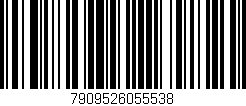 Código de barras (EAN, GTIN, SKU, ISBN): '7909526055538'