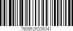 Código de barras (EAN, GTIN, SKU, ISBN): '7909526338341'
