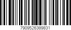 Código de barras (EAN, GTIN, SKU, ISBN): '7909526389831'