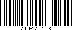 Código de barras (EAN, GTIN, SKU, ISBN): '7909527001886'