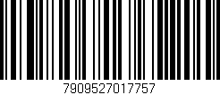 Código de barras (EAN, GTIN, SKU, ISBN): '7909527017757'