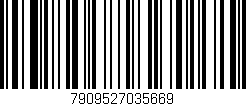Código de barras (EAN, GTIN, SKU, ISBN): '7909527035669'