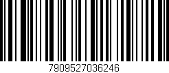 Código de barras (EAN, GTIN, SKU, ISBN): '7909527036246'