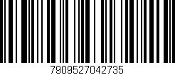 Código de barras (EAN, GTIN, SKU, ISBN): '7909527042735'