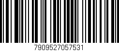 Código de barras (EAN, GTIN, SKU, ISBN): '7909527057531'