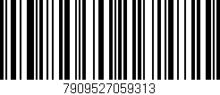 Código de barras (EAN, GTIN, SKU, ISBN): '7909527059313'